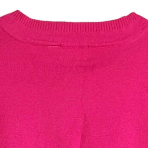 Mexx V-Neck Button Down Pink Cardigan Pink Sweater Size S - Picture 5 of 7